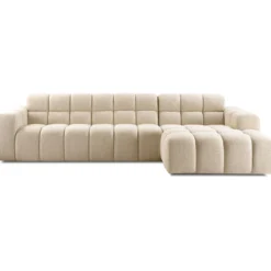 Hoekbank rechts Tirato Beige premium comfort