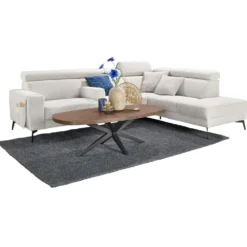 Hoekbank rechts Tusari Beige premium comfort