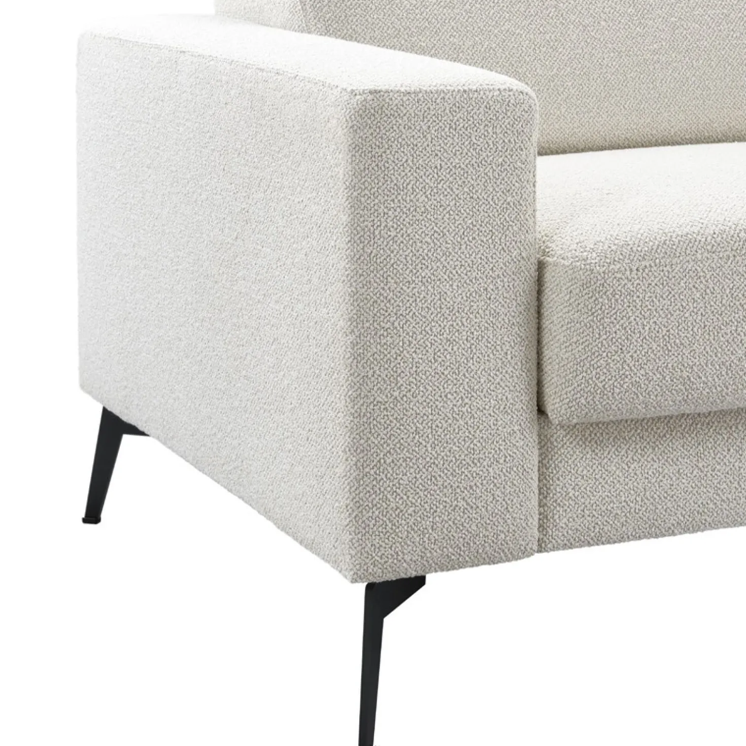 Hoekbank rechts Tusari Beige premium comfort
