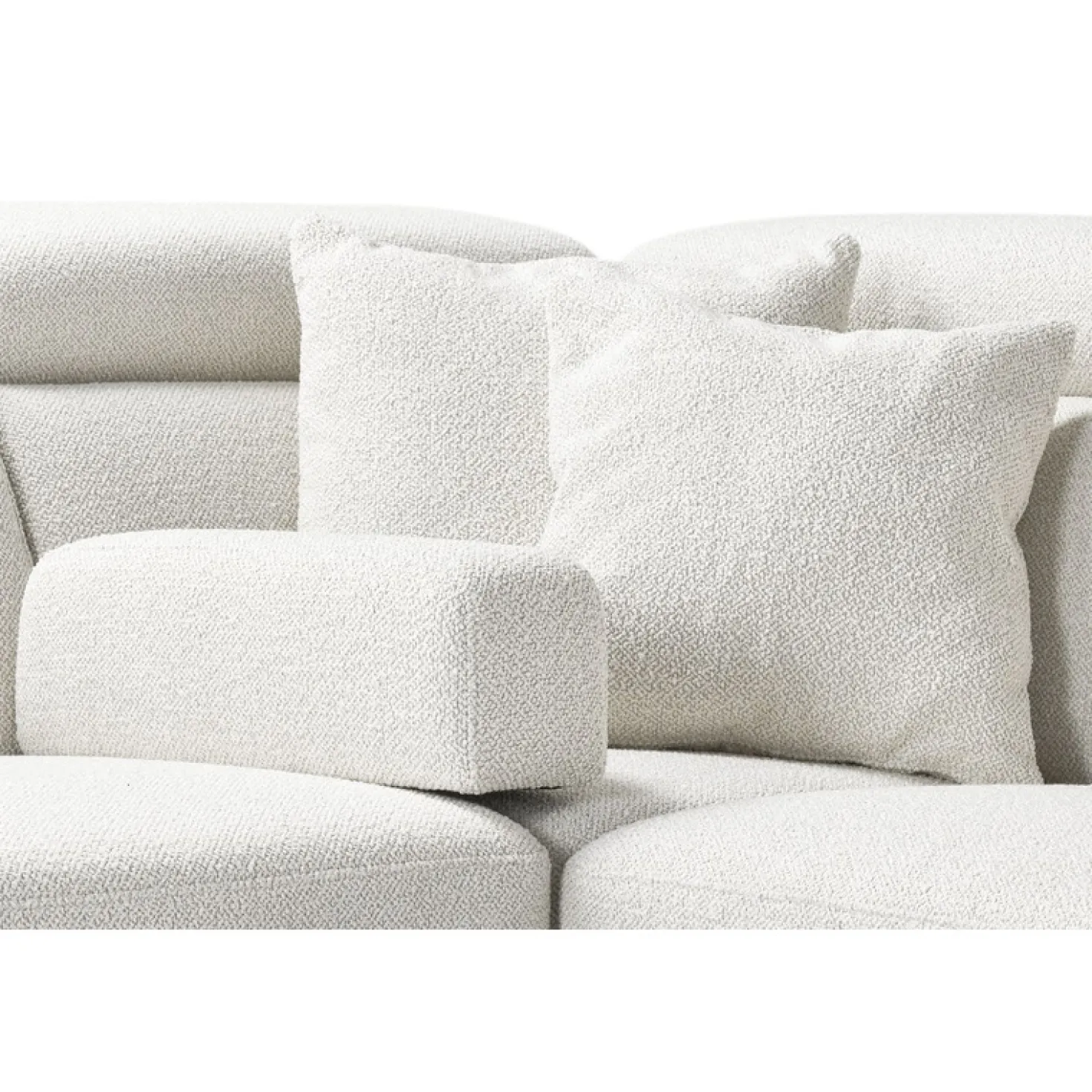 Hoekbank rechts Tusari Beige premium comfort