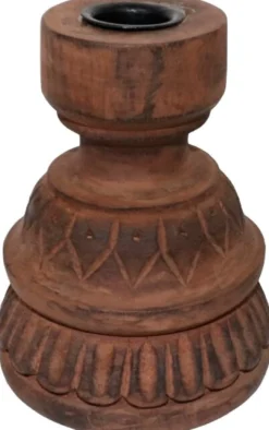 Kandelaar Alessano Bruin small
