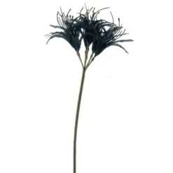 Kunstbloem Varenzo Nerine zwart