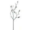 Kunsttak Varenzo Magnolia knop M zwart