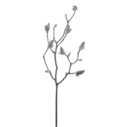 Kunsttak Varenzo Magnolia knop M zwart