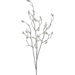 Kunsttak Varenzo Magnolia knop L zwart