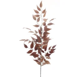 Kunsttak Varenzo Ruscus blad bruin