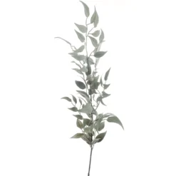 Kunsttak Varenzo Ruscus blad grijs
