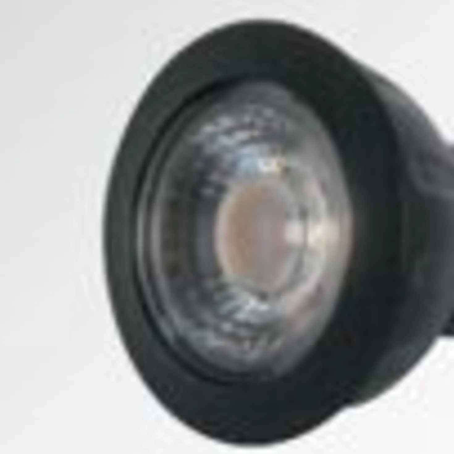 Ledspot Illumi GU10 rond 5cm zwart