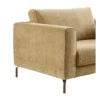 Loveseat Linoza Bouclé lichtbruin premium comfort