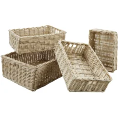Mand Cestelli Rechthoek L naturel