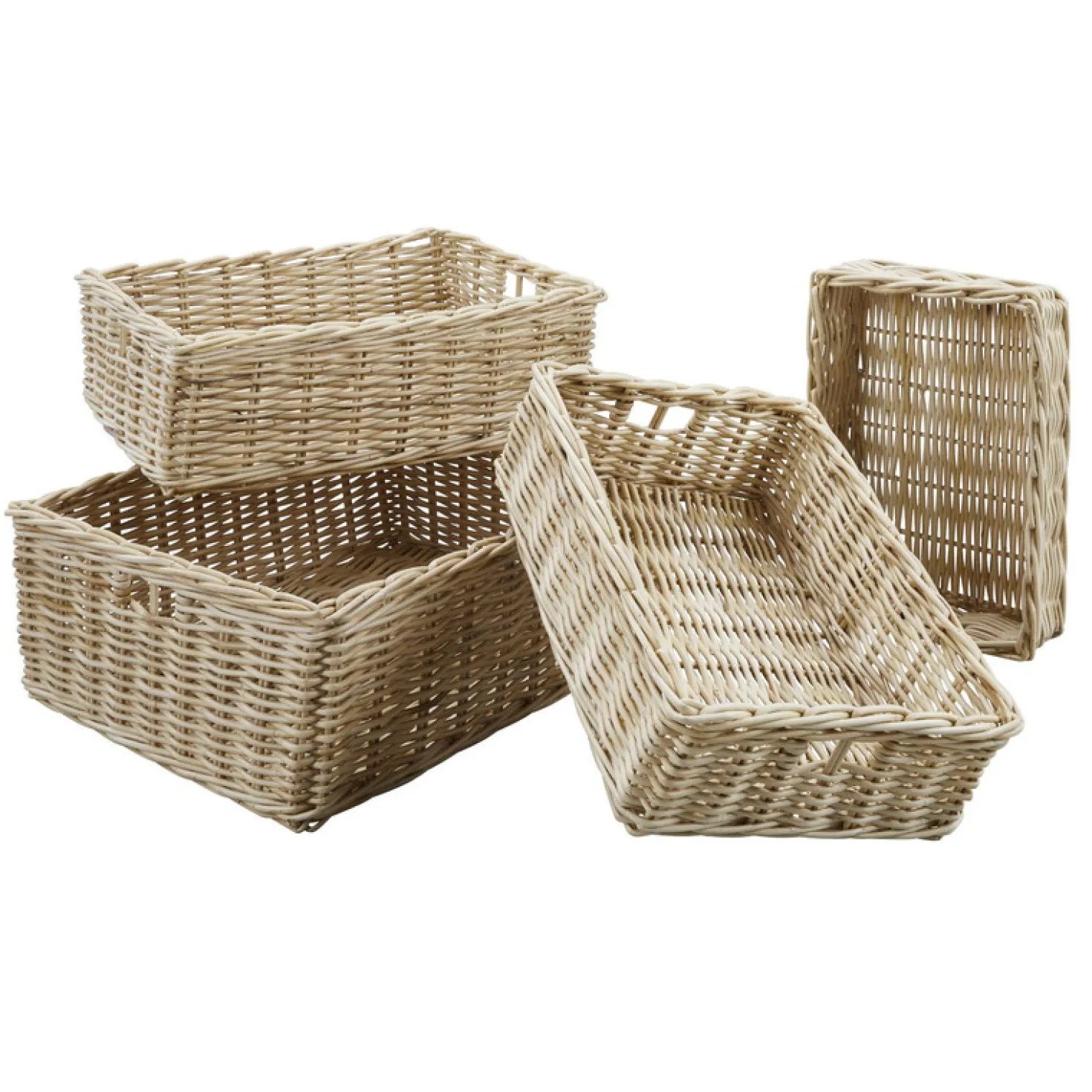 Mand Cestelli Rechthoek M naturel