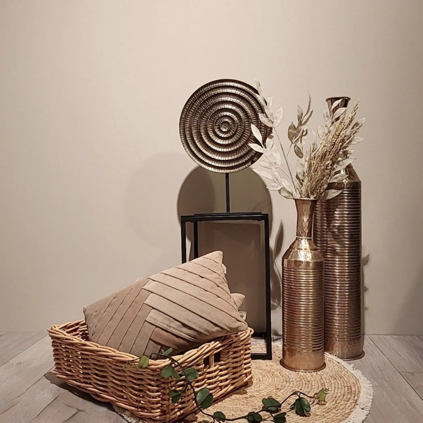 Mand Cestelli Rechthoek M naturel