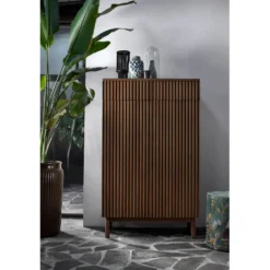 Opbergkast Arrosto Eikenhout 148x90x45 cm Dark Roast