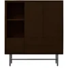 Opbergkast Belvio 125 cm dark oak