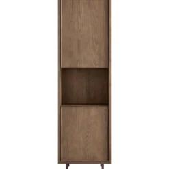 Opbergkast Calvo 202x060x040 cm bruin