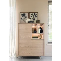 Opbergkast Famosa Bruin 136x102x45 cm