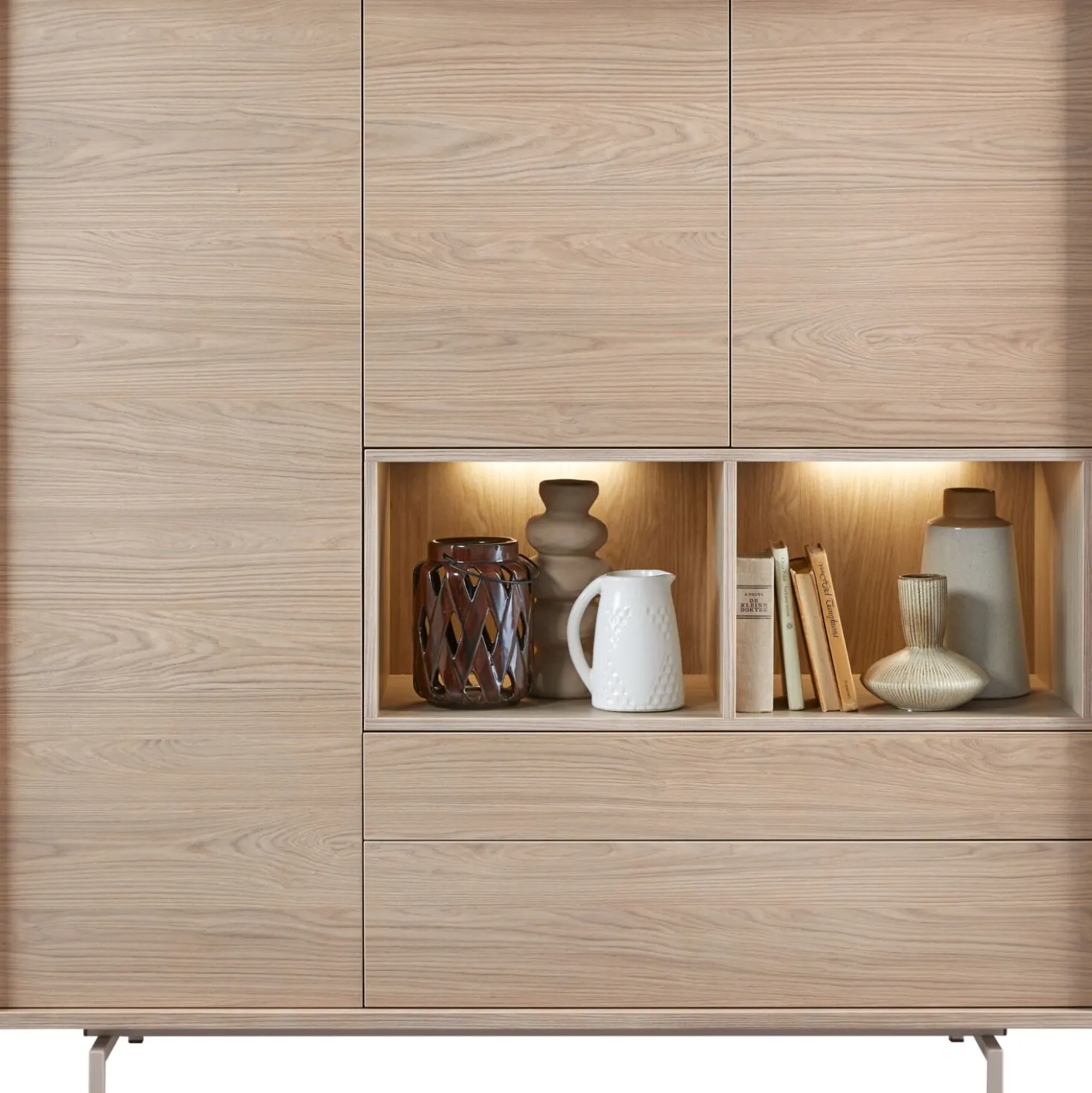 Opbergkast Famosa Bruin 150x150x45 cm