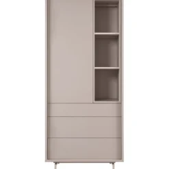 Opbergkast Famosa Grijs 187x83x45 cm