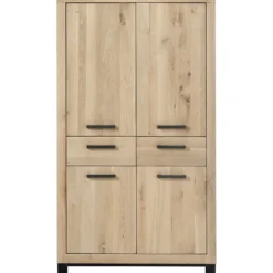 Opbergkast HEVANO (102 CM) eikenhout