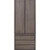 Opbergkast Lavio (86 cm) eiken grafiet