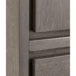 Opbergkast Lavio (86 cm) eiken grafiet