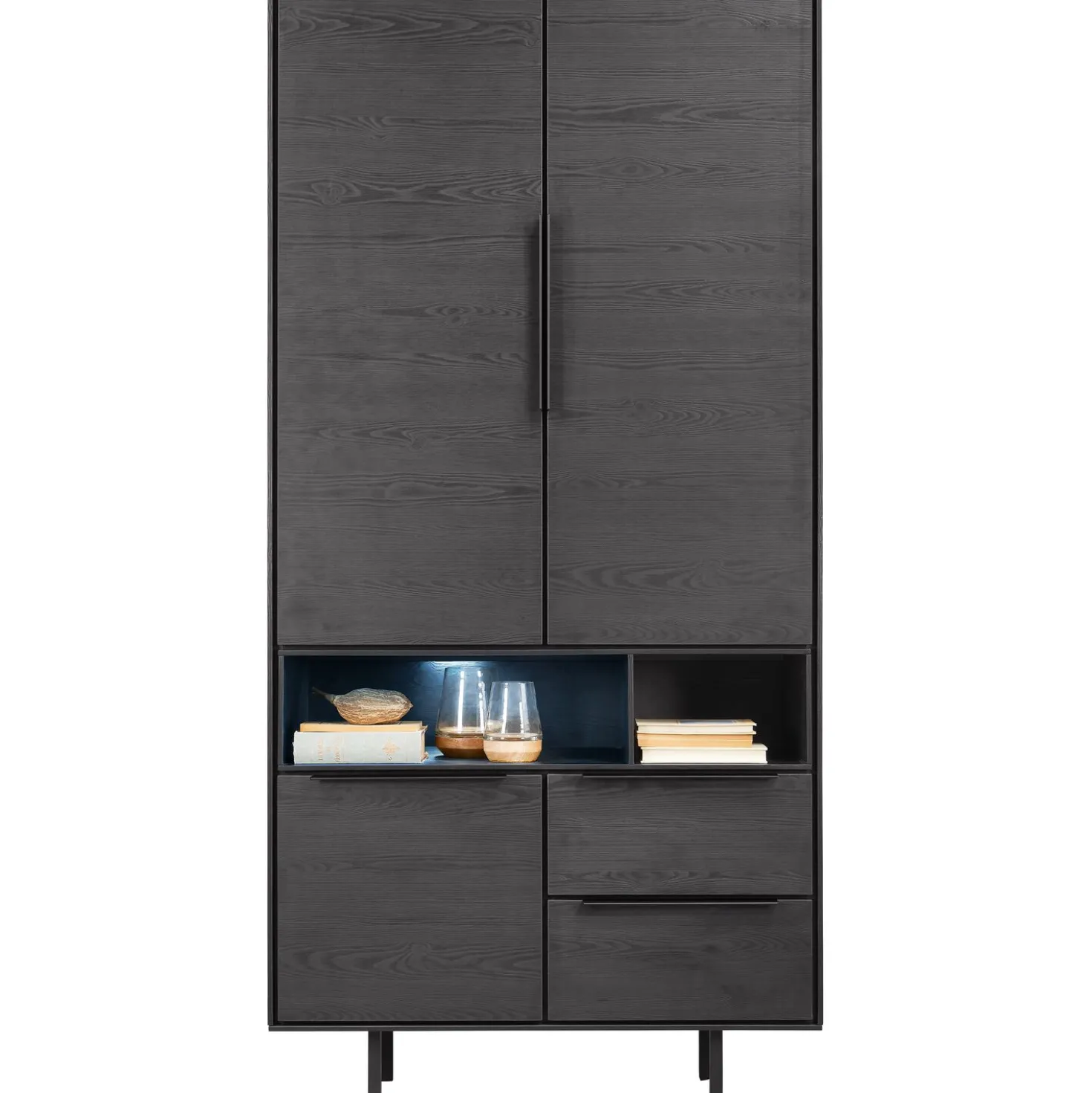 Opbergkast Nero (190 cm) noir decor