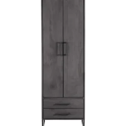 Opbergkast Piastra 64 cm zwart gesloten