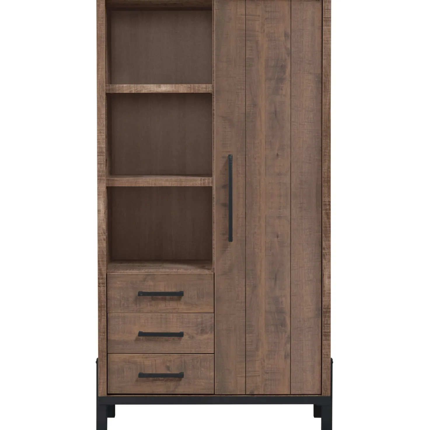 Opbergkast Ricardi 175x90x45 cm dark mango