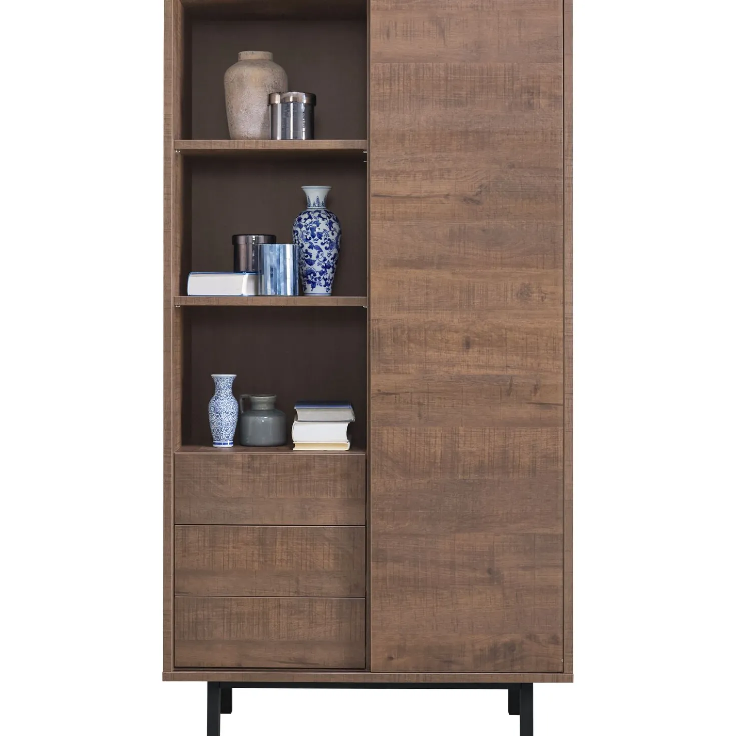 Opbergkast Spazzare (100 Cm) dark mango