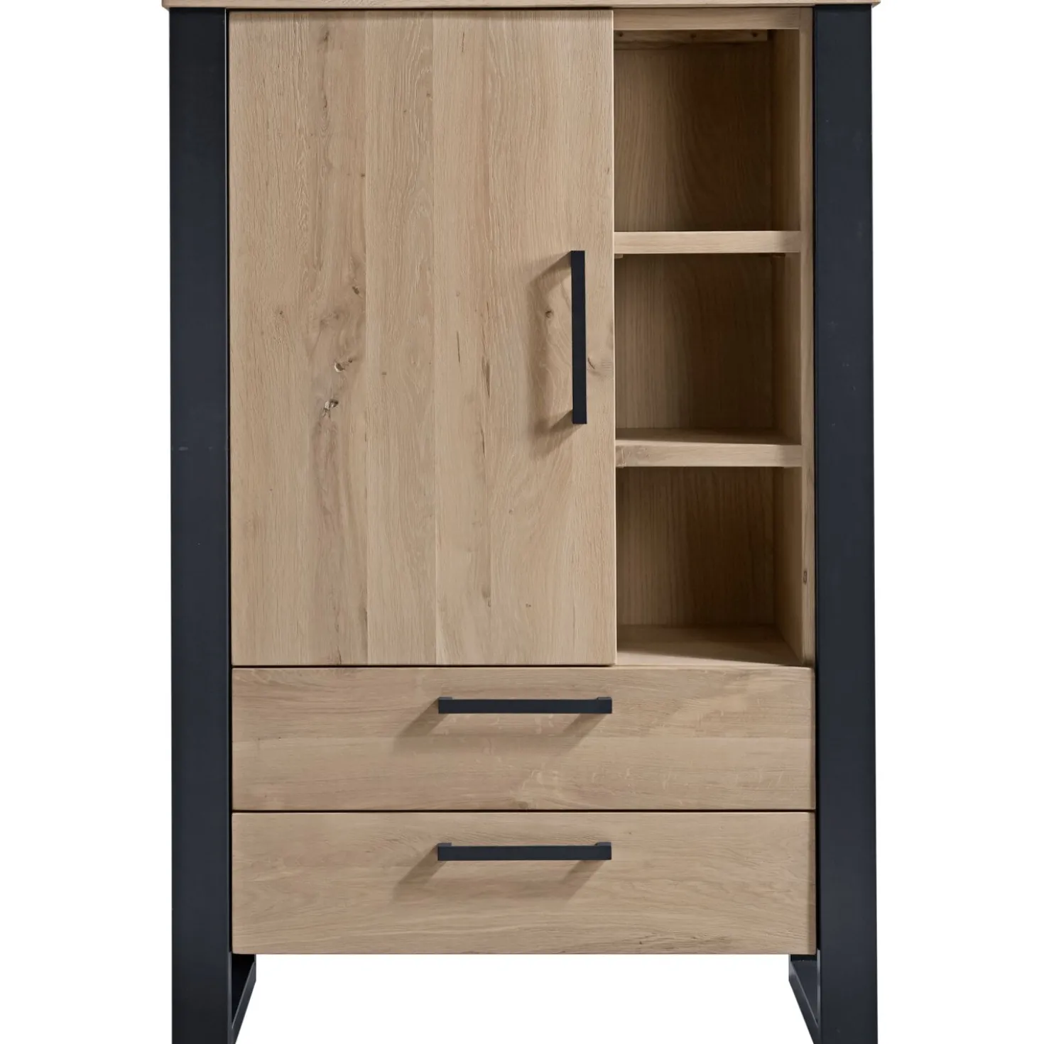 Opbergkast VERATO (100 CM) naturel grey