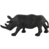 Ornament Trissino Neushoorn zwart