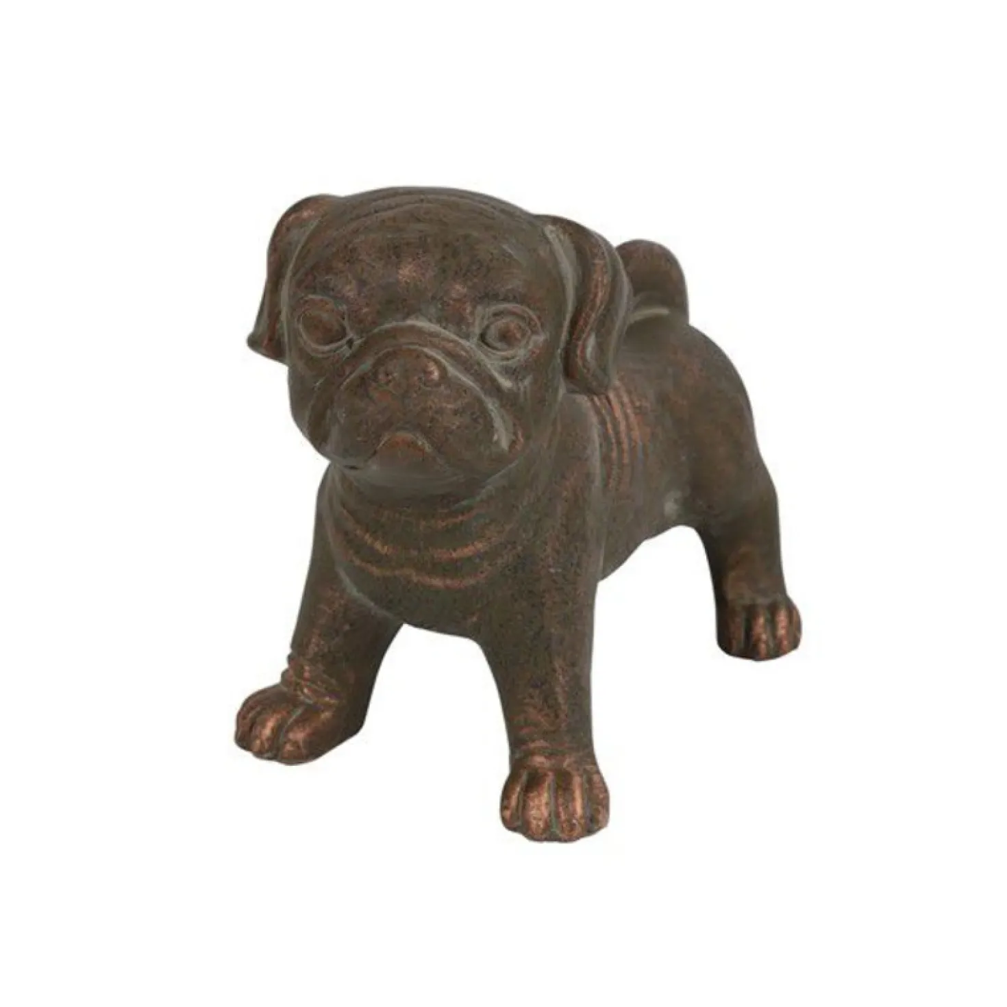 Perrito hond Pugsy staand bruin