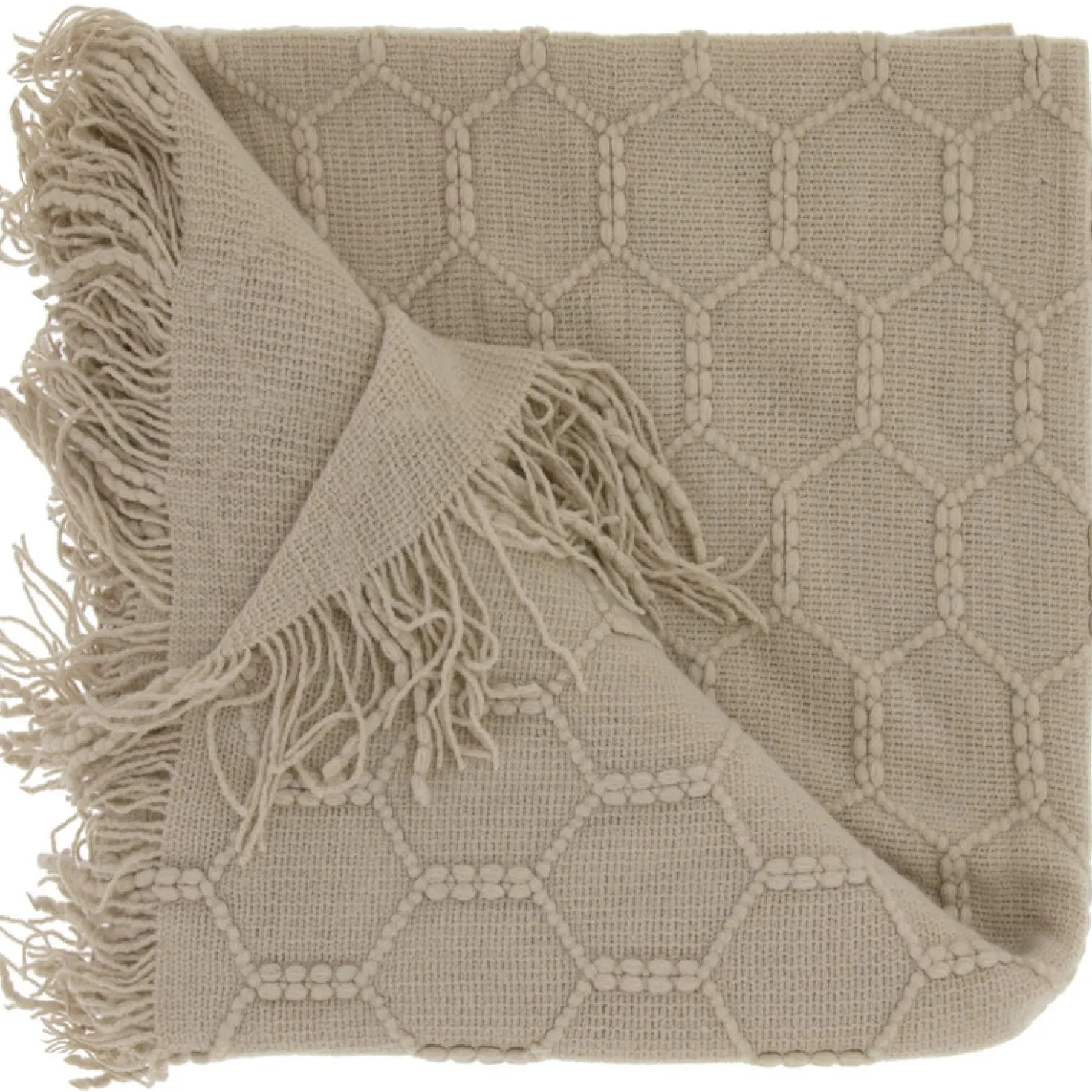 Plaid Collina 127x152cm latte