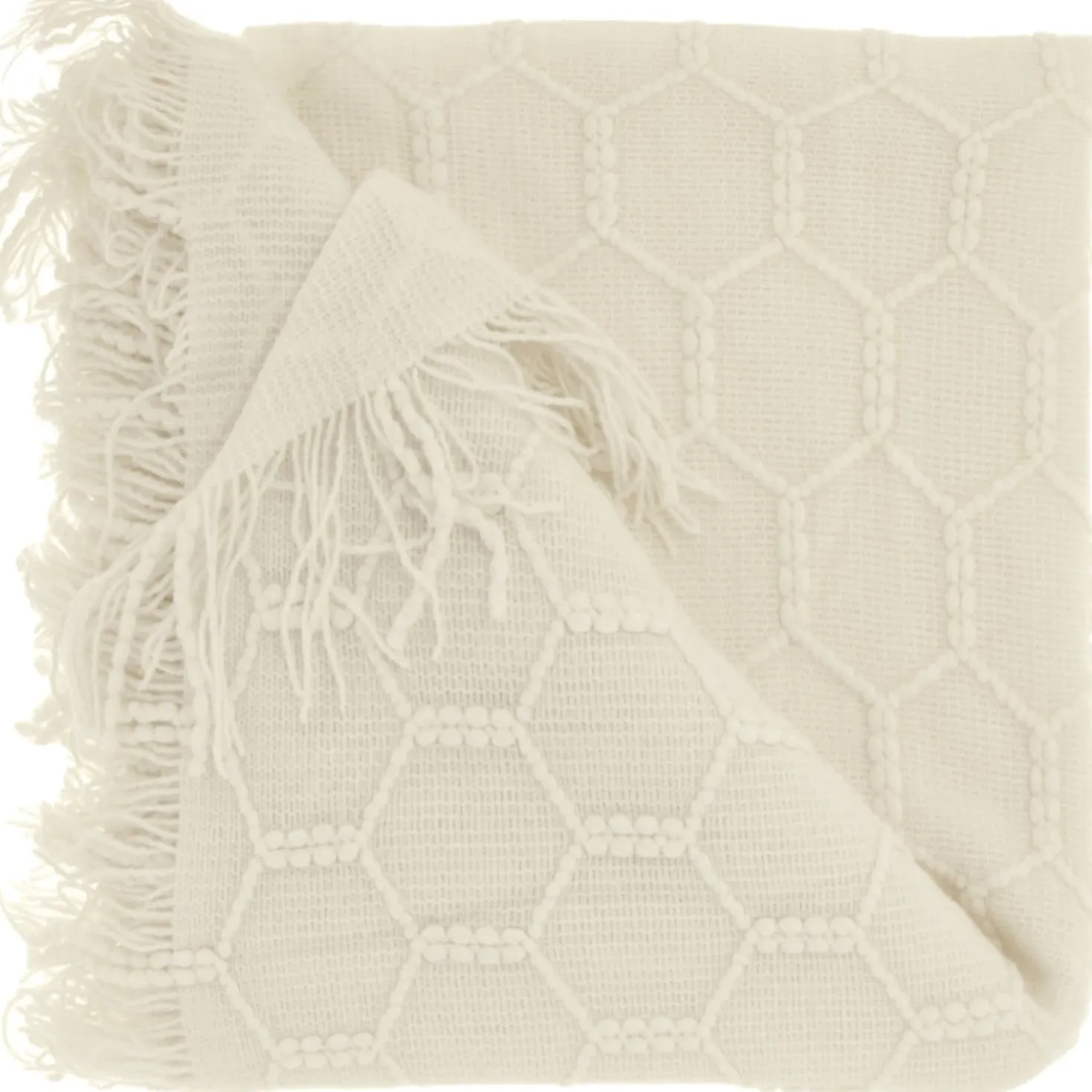 Plaid Collina 127x152cm wit