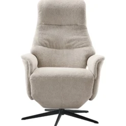 Relaxfauteuil Artizo Verstelbare rug en voetensteun M beige