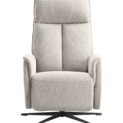 Relaxfauteuil Assele Lichtgrijs