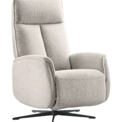 Relaxfauteuil Assele Lichtgrijs