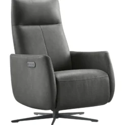 Relaxfauteuil Lanciare Elektrisch antraciet
