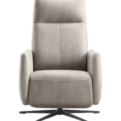 Relaxfauteuil Lanciare Elektrisch lichtgrijs