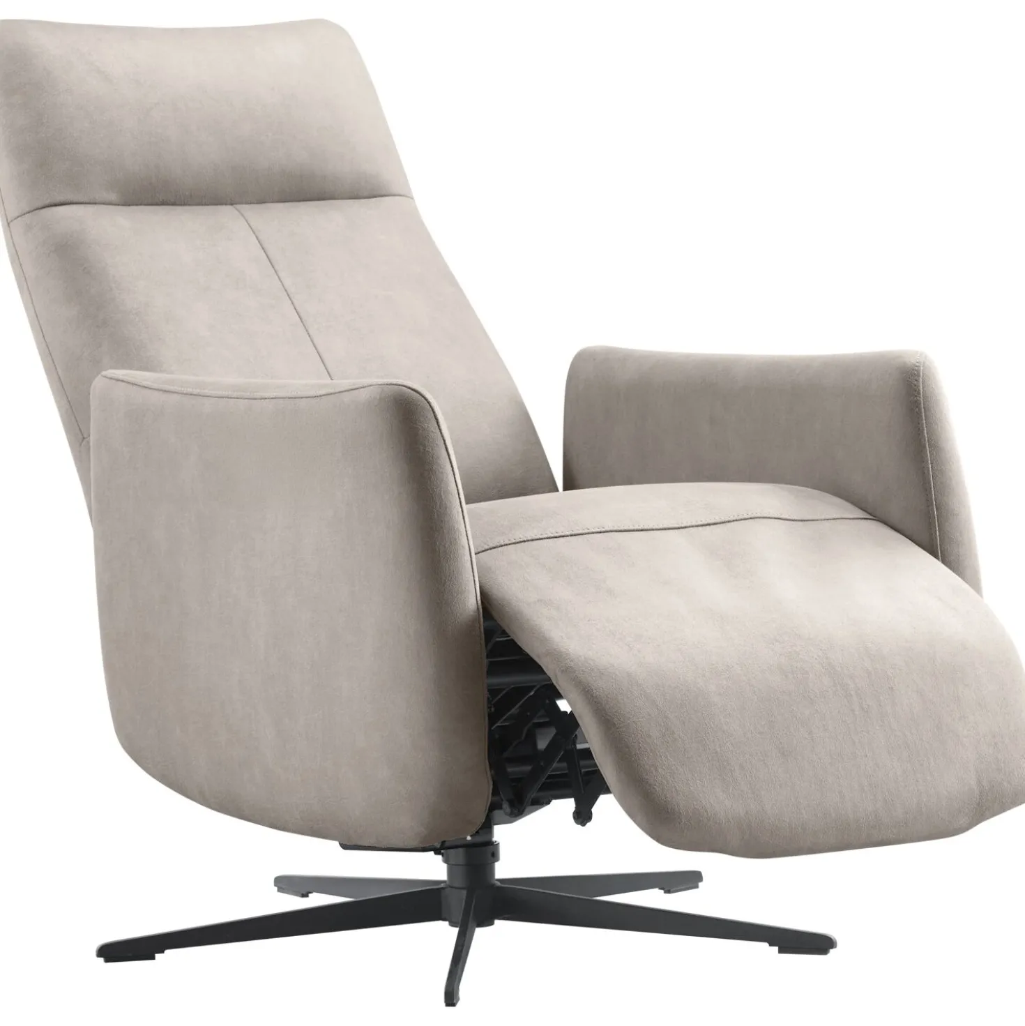 Relaxfauteuil Lanciare Lichtgrijs