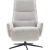 Relaxfauteuil Livo Handmatig verstelbaar lichtgrijs