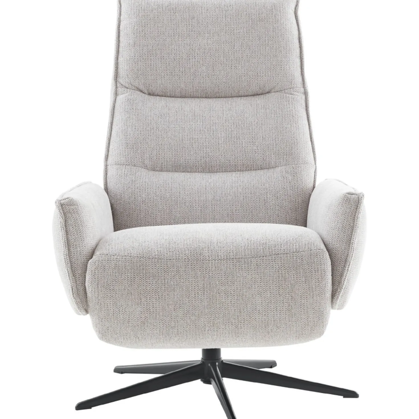 Relaxfauteuil Livo Handmatig verstelbaar lichtgrijs
