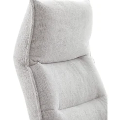 Relaxfauteuil Livo Handmatig verstelbaar lichtgrijs