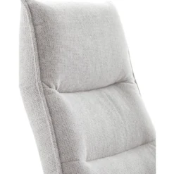Relaxfauteuil Livo Handmatig verstelbaar lichtgrijs