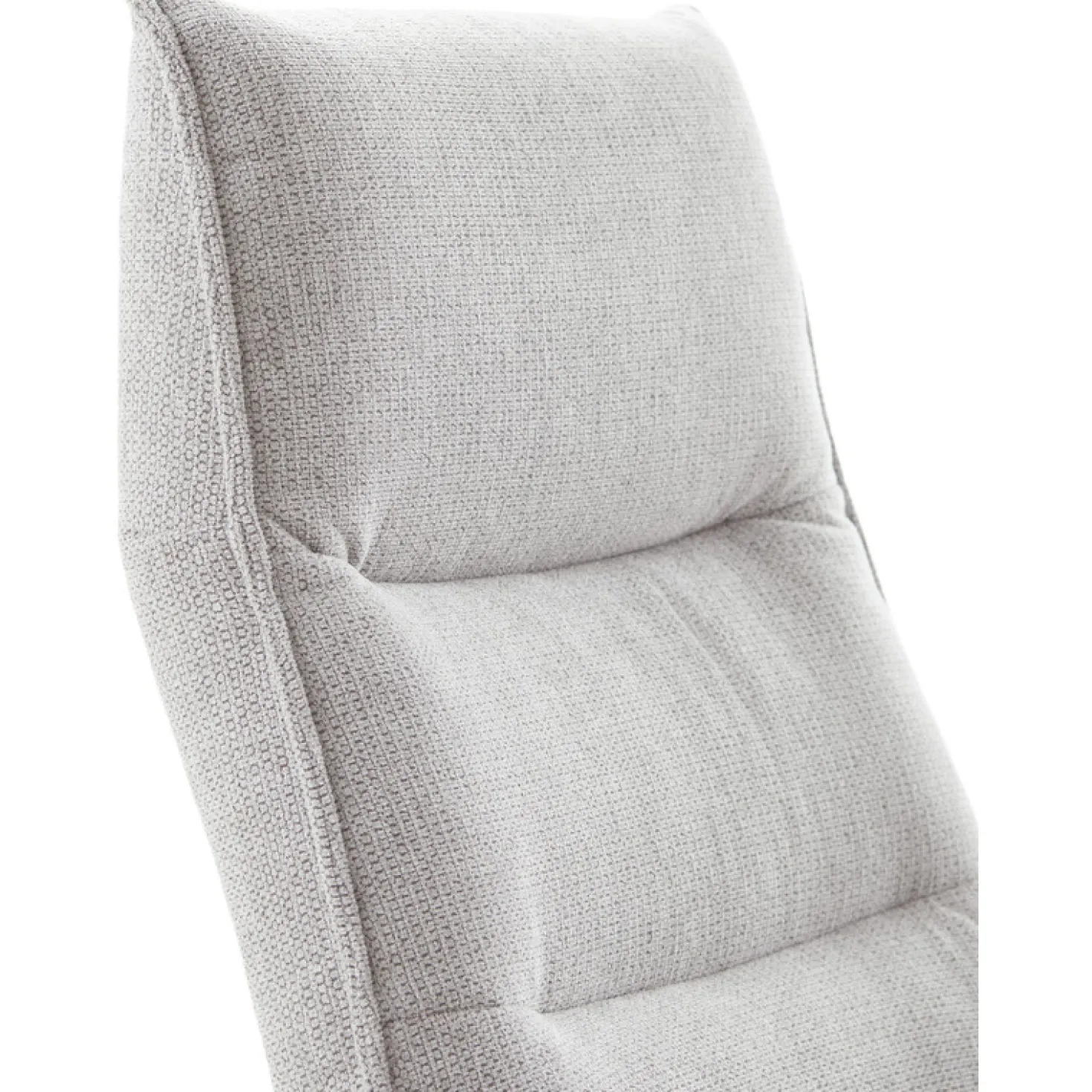 Relaxfauteuil Livo Handmatig verstelbaar lichtgrijs