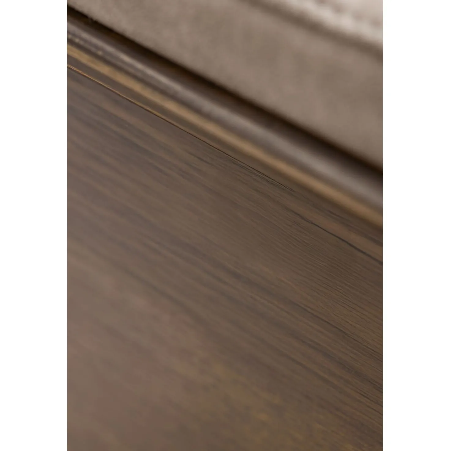 Relaxfauteuil Serio Beige donker hout premium comfort
