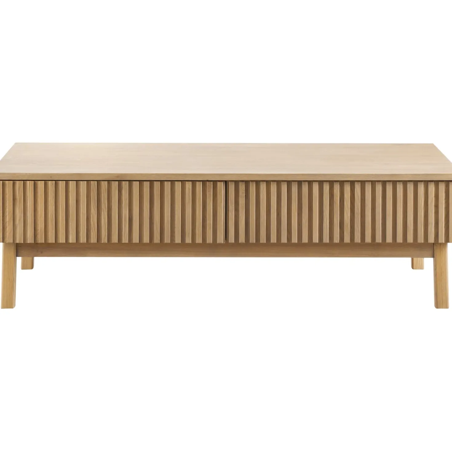 Salontafel Arrosto Eikenhout 70x135 cm rechthoekig light roast