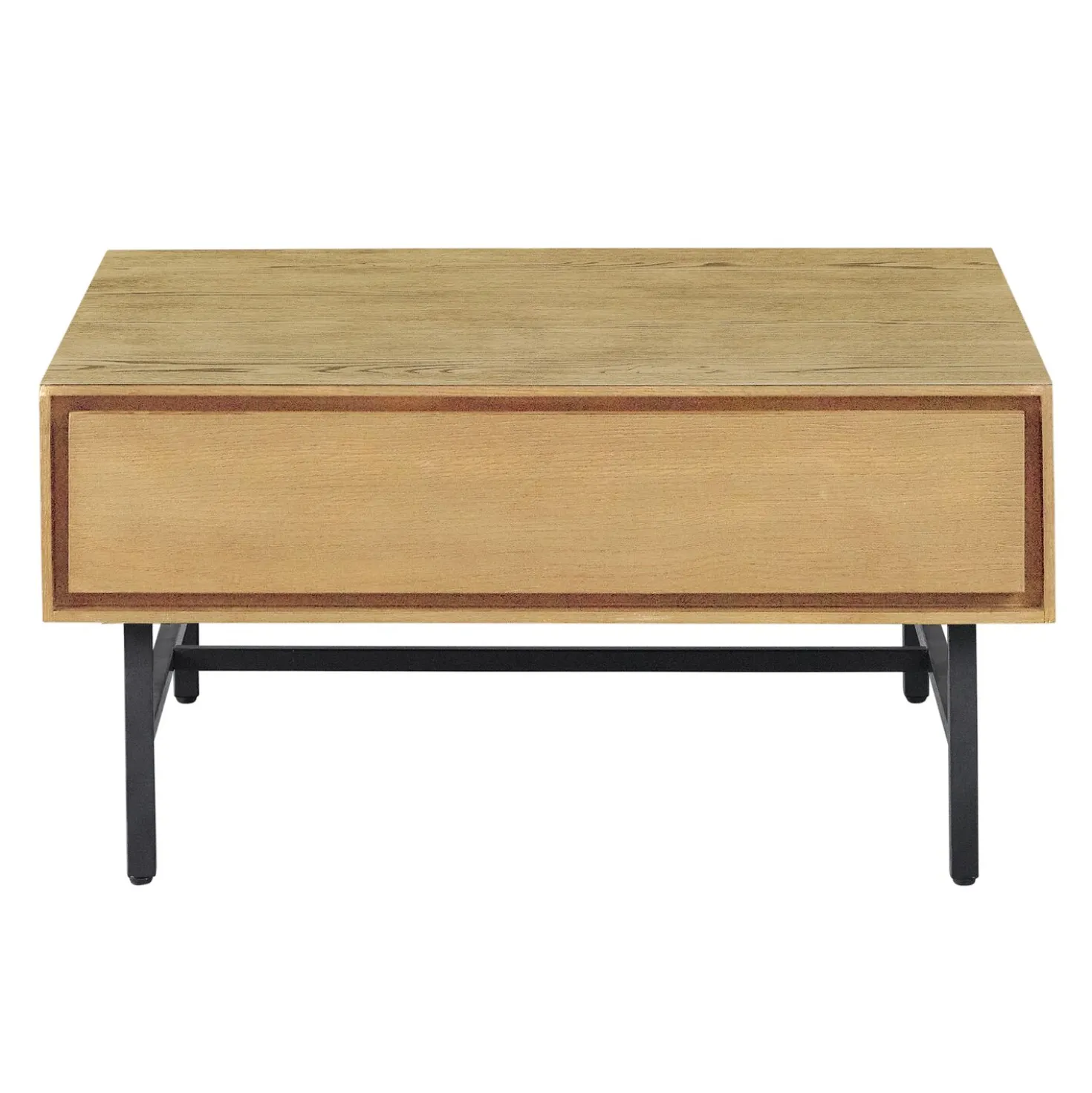 Salontafel Belvio 85x85 vierkant light oak