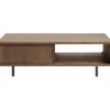 Salontafel Calvo Bruin 123x64 cm rechthoekig