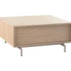 Salontafel Famosa 83x83 cm vierkant bruin